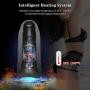 Male Masturbator Penis Training Cup with 7 Vibrating Stimulation & Intelligent Heating Function - Adorime Masturbation Toys Penis Glans Trainer Massager for Men Erection & Sexual Endurance Prolonging