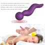 G Spot Clitoral Dildo Vibrator, Clit Clitoris Wand Vibrators for Women,Magnetic Rechargeable Waterproof Full Silicone Personal G Spotter Stimulator Toys,Adult Sex Toys for Women and Couples