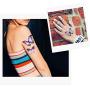 18 Sheets Butterfly Temporary Tattoos Stickers 3D Colorful Waterproof, Body Art Tattoo Stickers for Kids Girls or Women Hand/Neck/Wrist Art Fashion