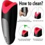 EnjoyFun- Vǐbratǐng Male Electric Massager Relaxation Automatic Vibrate Cup Fully Automatic Male Vibrant Delay Trainer for Mens T-Shirt with Heating