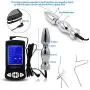 HBD-SM Estim Electro Stimulation Massager Set with 4 Accessories Incl. Stainless Steel Anal Plug/Analdildo & Cock Ring & Glove & Pads, E-Stim Electric Sex Toy for Women Men Couples