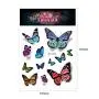 18 Sheets Butterfly Temporary Tattoos Stickers 3D Colorful Waterproof, Body Art Tattoo Stickers for Kids Girls or Women Hand/Neck/Wrist Art Fashion 18 Sheets Butterfly Temporary Tattoos Stickers 3D Colorful Waterproof, Body Art Tattoo Stickers for Kids Girls or Women Hand/Neck/Wrist Art Fashion