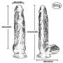HYLHYL5-F Stràp ón Màssàgìng Wànd, 12 inch Wireless Wand for Women Men Beginners Super Realistic Simulated Toy Waterproof Women | Diameter 6cm/2.36iches