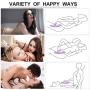 Yunzong Adult Toys Women Multi Thrusting Modes Tongue Vibrate Toy Oral Simulator, Waterproof Vibration Wand, Multi Speed Clitorial