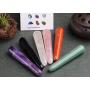 JIC Gem 6pc Natural Crystal Massage Wand for Face Acupuncture Therapy Pointed Stick Tretament Gua Sha Scraping Tool for Reiki Healing
