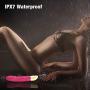 Dildo Vibrator for Multi-use, Rechargeable G Spot Vibrator with 10 Powerful Vibrations, Adult Sex Toy for Women and Couple