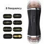 USB Rechargeable Oral Sleeve Stroker Automatical Piston Telescopic Rotation Handsfree Modes Speeds Men S(exy for Men sex Toy Adullt Six Toys for Men - Sexy Underwear for Male