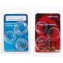 Zripool 3pcs Clock Ring E-Rection Prolong ŝe-x Penisring Enlarger Orgasm Enhancer