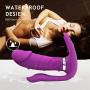 G spot Wireless Vibrato, 2 Motors 9 Modes Waterproof Vibrado for Couple, Adults for Women