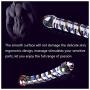 Double Head Glass Massage Sticks for Men Women