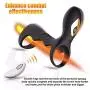 Strong Vibration Delay Ring Silicone Massage Ring Wireless Remote Control Strong Vibration Delay Ring Silicone Massage Ring Wireless Remote Control