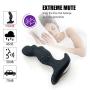 Vibrating Prostate Massager Anal Sex Toys-Pelepas Wireless Rechangeable Waterproof Silicone G-spot and P-spot Vibrator for Men Women and Couple