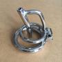 QJFZC-Chástí-ty Beít Cǒck Lock Stainless Steel Metal Men Hypoallergenic Ergonomic Design Chasteness Device Anti-Off T-Shirt Belt - 55 (Size : 50mm)