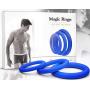 Penis Ring Set for Men - Adult Toys for Couples - Sex Enhancer Ring - Silicone Cock Rings for Longer Orgasm - Blue