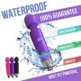 Liqu Magic Wand Vibrator-Cordless,Therapeutic,Vibrator Wand-Massage Wand,Massager Handheld,Wand Vibrator-Upgraded Memory 5 multispeed 20 Patterns(Purple)