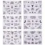 Olgaa 10 Pieces Halloween Face Tattoos Temporary Tattoos Crawling Spider Tattoo Cobweb Spider Web Halloween Tattoos Sticker for Halloween Body Decoration Olgaa 10 Pieces Halloween Face Tattoos Temporary Tattoos Crawling Spider Tattoo Cobweb Spider Web Halloween Tattoos Sticker for Halloween Body Decoration