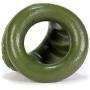 Oxballs Ballbender Nut-Hugging Ballstretcher/Cockring, Green, 50 Gram