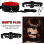 Adult Six-Toys for Couples Leather Handcuffs Set Niple Clip Amal Plug Women Cosplay Game