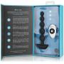 b-Vibe Remote Control Cinco XL Vibrating Anal Beads - Black