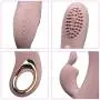 Luv Sensation G-Spot Clitoris Rabbit Vibrator, Waterproof Rechargeable Stimulator Massager Sex Toy with Soft Silicone and Different Vibrating Level Grey Luv Sensation G-Spot Clitoris Rabbit Vibrator, Waterproof Rechargeable Stimulator Massager Sex Toy with Soft Silicone and Different Vibrating Level Grey