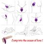 Super Soft Vibrating Cock Ring - Cockring Full Silicone Waterproof Rechargeable Penis Ring Vibrator - Best Sex Toy for Male or Couples - Enhancing Last Longer Orgasm - Vagina Massage Toys Gift Box