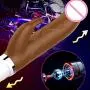 Wytinug 12 Frequency Vibe Heating Telescopic Rotating Beads GSport Vibrantor Rabbit Messager Clǐtoŗîs Stimulator Relax Toy for Women and Couples