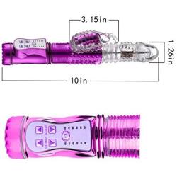 Portable LED Light USB Rechargeable Massager Electronic Mobile Computer Power Vibration Suitable for Home Personal Fitness Sports Wireless Wand Massage Cordless Electric Massager