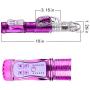 Portable LED Light USB Rechargeable Massager Electronic Mobile Computer Power Vibration Suitable for Home Personal Fitness Sports Wireless Wand Massage Cordless Electric Massager