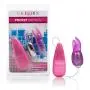CalExotics Pocket Exotics Bunny Bullet - Vibrator with Rabbit Tickler - Sex Toys for Couples - Adult Vibe Egg Massager - Pink