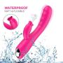 Cordless Wireless Dual Motor Soft Quiet Waterproof USB Cable Rechargeable 30 Frequency Vǐbrǎtǒr Support Android Tablets Whisper Multifunctional Massager Handheld Massage