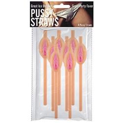 Pussy Straws - 8 Pack