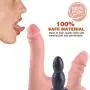 Strap-On Harness Realistic Dildos with Anal Plug,7 inch Large Dildo can Bend as You Want (Adjustable Skeleton Inside) Strap-On Harness Realistic Dildos with Anal Plug,7 inch Large Dildo can Bend as You Want (Adjustable Skeleton Inside)
