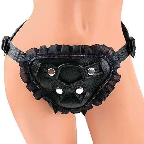 Ruffled Strap On Harness Suction Cup Dildo Compatible Adjustable Universal Pegging Intercourse Toy Ruffled Strap On Harness Suction Cup Dildo Compatible Adjustable Universal Pegging Intercourse Toy