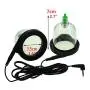 OUYAWEI Female Breast Vacuum Suck Pump Clitoris Nipple Stimulation Breast Enhancement Electric Shock Massager Device SM Sex Toy 1 Set (Host + Breast Suction Device + Cord)