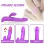 Maison-Market G-Spot Vibrator Massager with Thrusting 0.78 inches Max, Heating Function Swing Dildo for Clitoris Stimulation, USB Rechargeable Waterproof with 10 Vibration Modes Dual Motor for Women
