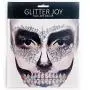 Leoars Full Face Gems Jewels, Halloween Temporary Face Tattoos, Rhinestone Face Jewels Tattoo Stickers, Crystals Body Gems Stick on Face for Festival Rave Party Outfit
