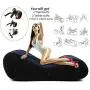 High Quality PVC + Rubber + Nylon Portable Inflatable Sofa Magic Aid Position for Deeper Position Support PVC Flocking Bed for Couples Travel Exercise Bed Skills (Magic Sofa) High Quality PVC + Rubber + Nylon Portable Inflatable Sofa Magic Aid Position for Deeper Position Support PVC Flocking Bed for Couples Travel Exercise Bed Skills (Magic Sofa)