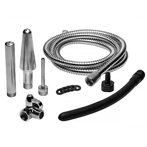 All in One 4 Tip Shower Enema System All in One 4 Tip Shower Enema System