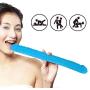 MATATA Realistic 13.2 Inch Double Dildo Dong Fake Penis Adult Sex Toys for Female Masturbation(Blue)