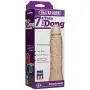 Doc Johnson Vac-U-Lock - 7 Inch Thin Dong - PVC - F-Machine and Harness Compatible Dildo - Vanilla