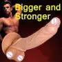 Silicone Cóndom Reusable Pênnís Sleeve Enlargement Toys for Men Chástity Clítoris Stímulator Pênnís Rings 10 INCH Silicone Cóndom Reusable Pênnís Sleeve Enlargement Toys for Men Chástity Clítoris Stímulator Pênnís Rings 10 INCH