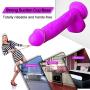9.5 Inch Realistic Dildo, Dual Density Liquid Silicone Lifelike Penis with Strong Suction Cup for Hands-Free Play Flexible Cock Harness Strap-on Compatible Sex Toys for Vaginal and Anal Play (Purple) 9.5 Inch Realistic Dildo, Dual Density Liquid Silicone Lifelike Penis with Strong Suction Cup for Hands-Free Play Flexible Cock Harness Strap-on Compatible Sex Toys for Vaginal and Anal Play (Purple)
