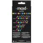 Doc Johnson Mood - Exciter - ULTRASKYN - Dual Texture Stroker - Narrow Side Has Massage Beads, Wide Side Has Thick Ribbing - Discrete - Male Masturbator - Orange