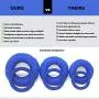 XL Soft Silicone Cock Ring Set 3 Pack by Lynk Pleasure (Blue) Stretchy Premium Erection Enhancer Penis Rings for Mens Sexual Wellness | Stay Harder & Last Longer XL Soft Silicone Cock Ring Set 3 Pack by Lynk Pleasure (Blue) Stretchy Premium Erection Enhancer Penis Rings for Mens Sexual Wellness | Stay Harder & Last Longer