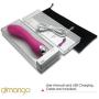 Olina Nubby Head Vibrator 20-Speed Vibration Mode Settings Stimulate Clitoris U A Point G-spot Massager – 1 Year Warranty