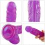 zhiounny- 9 Inch Realistic Dido with Suction Cup Six Toy
