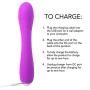 Silicone Vibrating Dildo Flexible Shaft for G-Spot Orgasms Adult Sex Toy