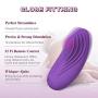 Wearable Vibrator with Wireless Remote Control for Clitoris Stimulation, Adorime Strong Vibration Portable G-Spot Stimulating Vagina Massager with Waterproof & Soft Silicone, Adult Toys for Couple Fun