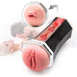 JiNann Sùck`ing Pùmp for Men Frequency Automatic Telescopic Sú`Cking MǎSs`AGER Toys Voice Interáction Underwear Síx Toys for Mens Reál Skin Reál Pù(ss`ey Realistic Vá`(gini`l Tshirt