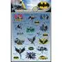 Batman 4 ct Sheets with 80 Stickers and 4 ct Sheets with 24 Tattoos by BT
